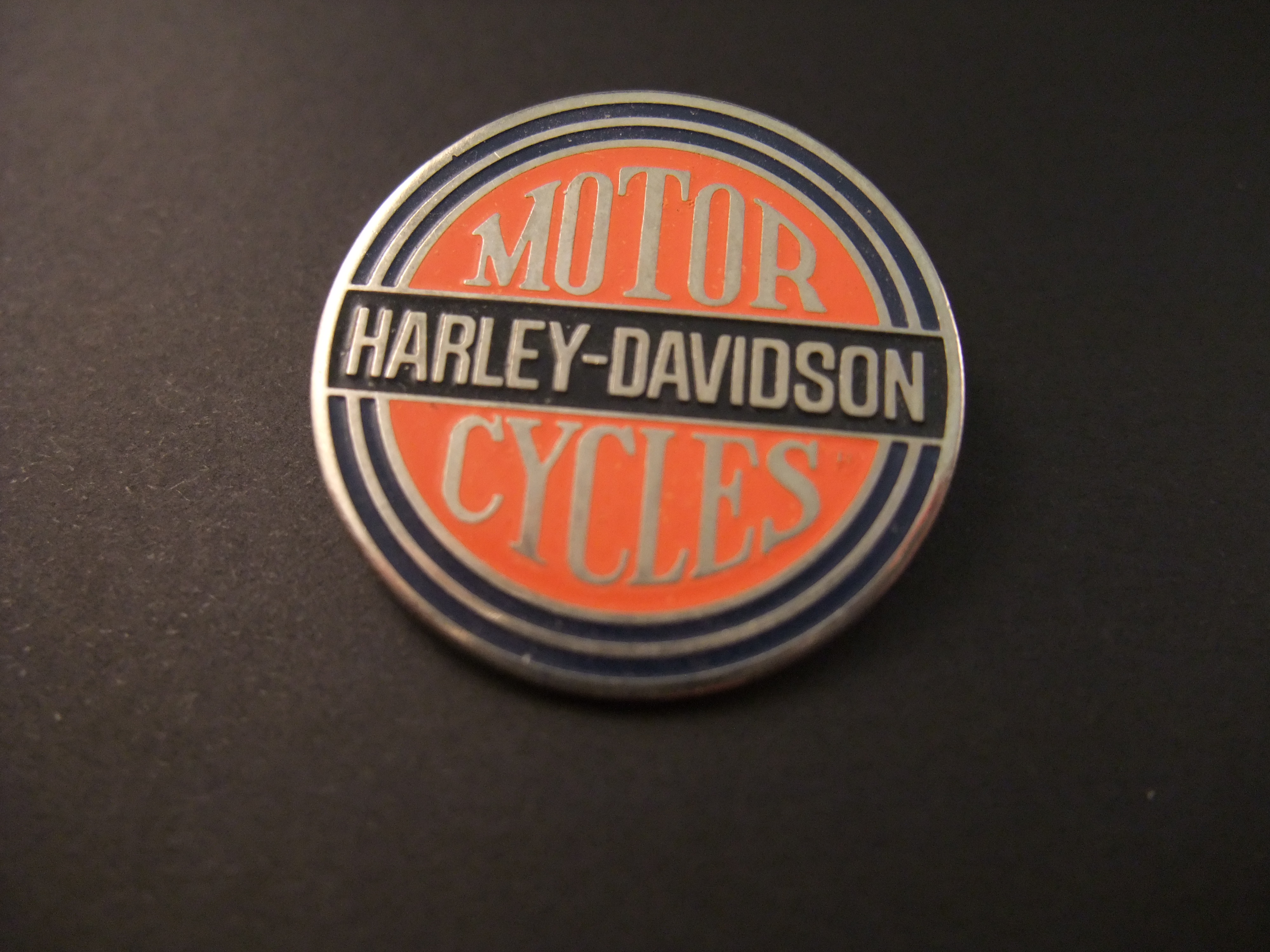 Harley-Davidson motorcycles oranje logo